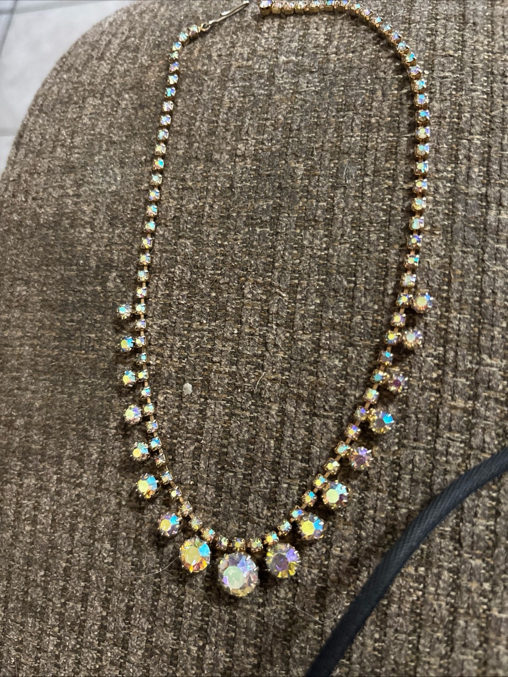 Aurora RhinestoneGold-Tone Necklace - Women Jewelry